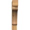 Ekena Millwork Legacy Block Rough Sawn Bracket, Western Red Cedar, 4"W x 22"D x 22"H BKT04X22X22LEC05RWR - alternate 4